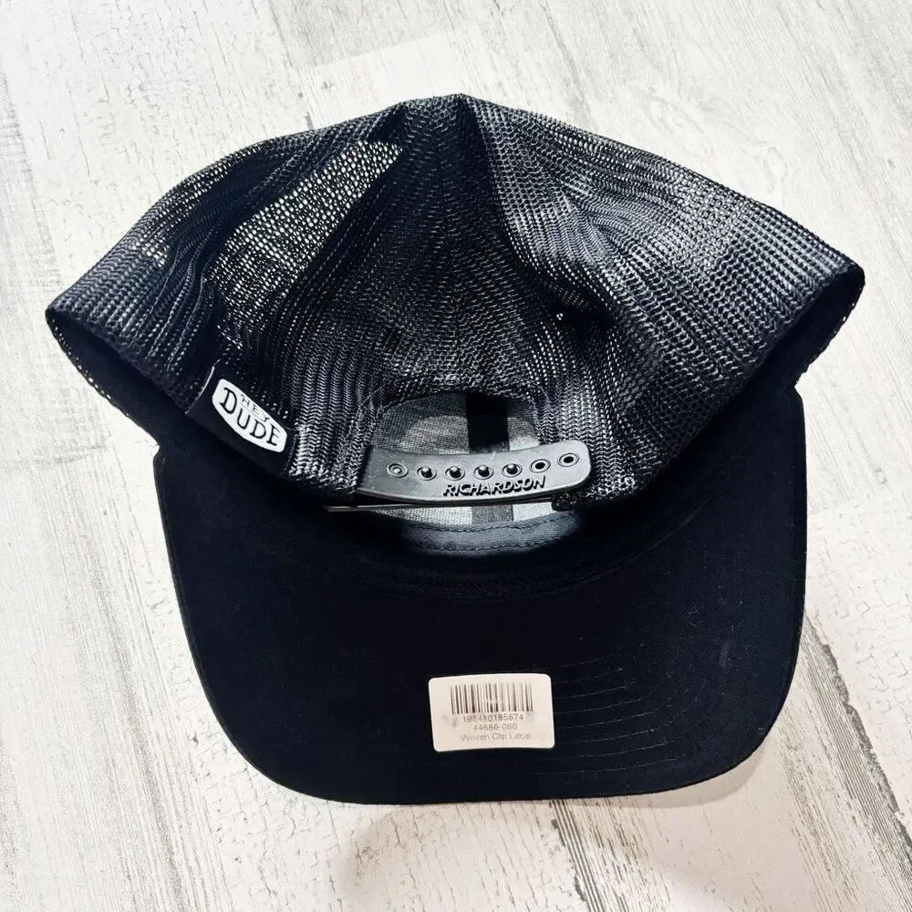 Hey Dude Trucker-hat Black & Patchwork